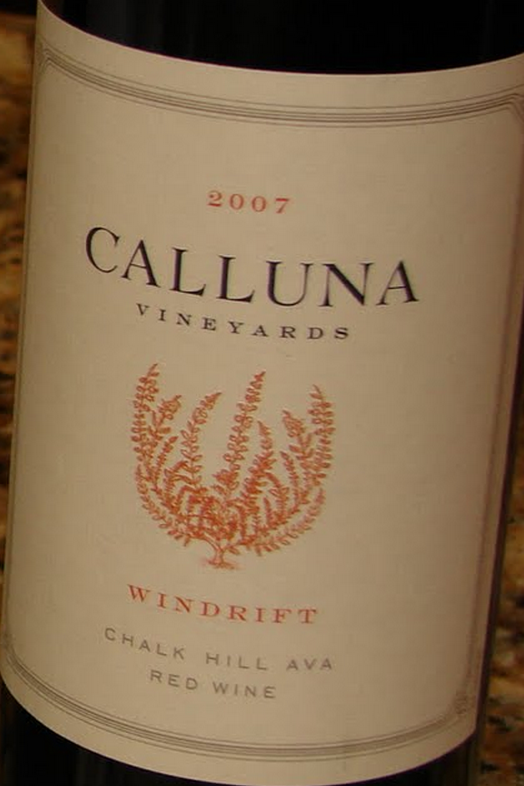 卡露娜清风干红Calluna Vineyards Windrift