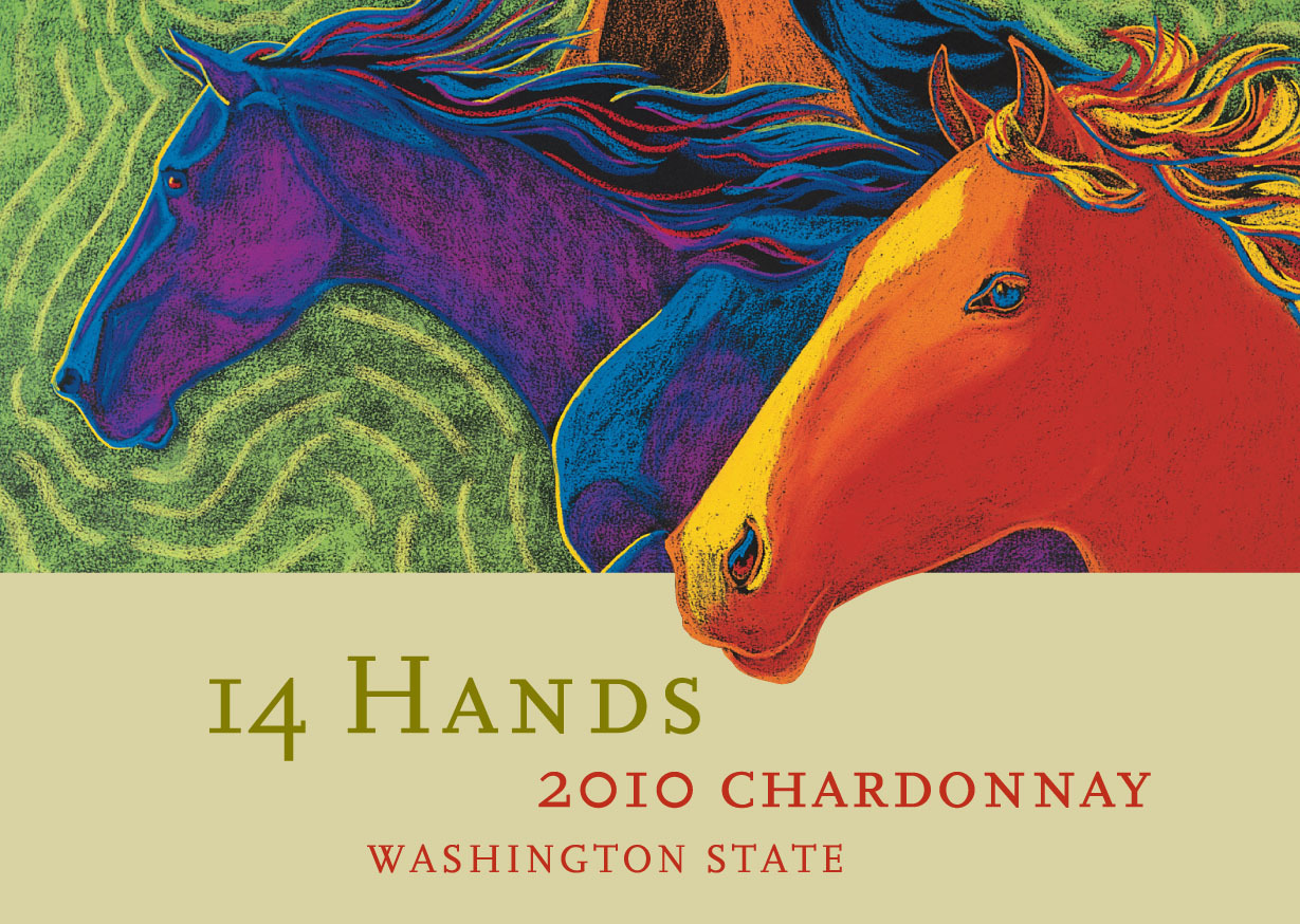 华盛顿小马霞多丽干白14 Hands Chardonnay