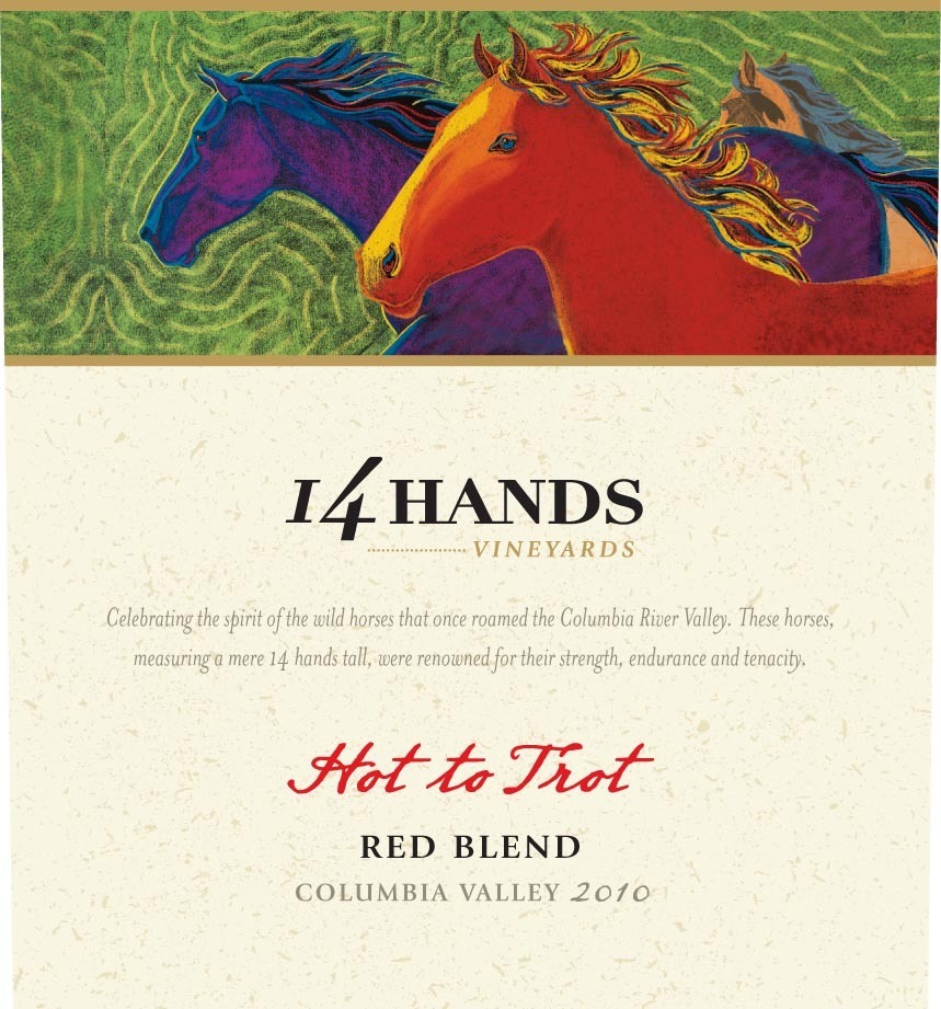 华盛顿小马灵马神驱干红14 Hands Hot to Trot Red Blend