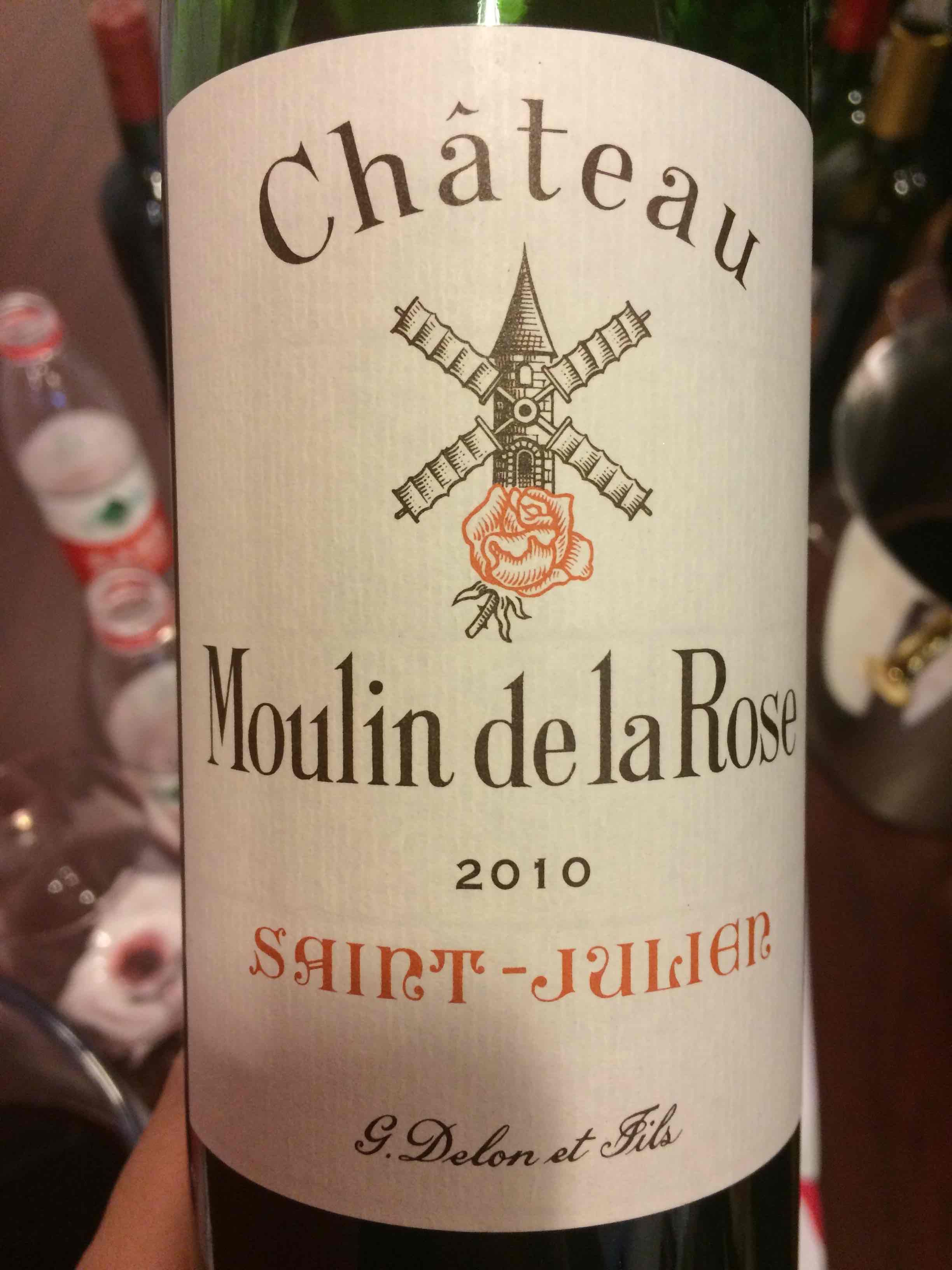 红磨坊古堡玫瑰干红Chateau Moulin de La Rose