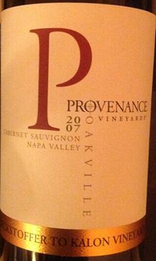 普罗伦斯贝克斯多夫-托卡龙园赤霞珠干红Provenance Vineyards Beckstoffer To Kalon Vineyard Cabernet Sauvignon