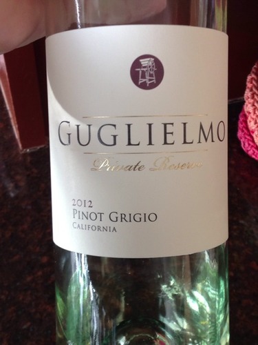 古列尔莫私人珍藏灰皮诺干白Guglielmo Private Reserve Pinot Grigio