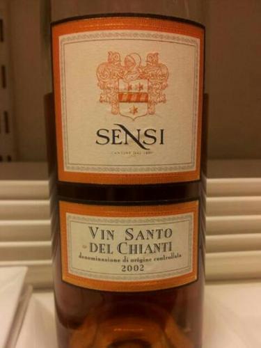 心思桑托基安帝甜白Sensi Vin Santo del Chianti