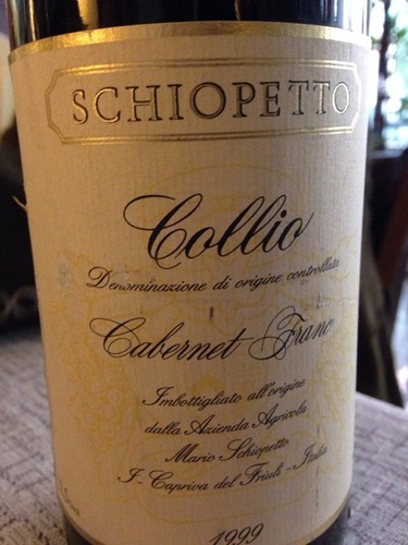 Schiopetto Cabernet Franc Collio