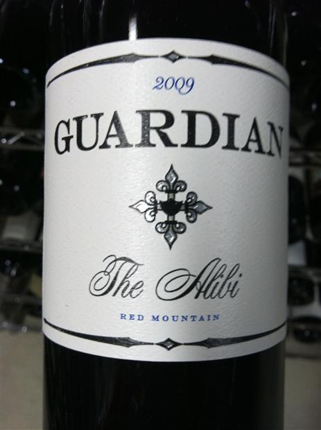 守望者阿利比干红Guardian Cellars The Alibi