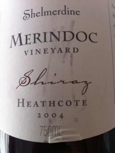 谢尔曼丹梅林多克西拉干红Shelmerdine Merindoc Shiraz