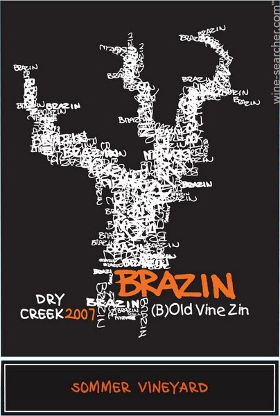 伯拉欣索寞园老藤仙粉黛干红Brazin Cellars Sommer Vineyard Old Vine Zinfandel