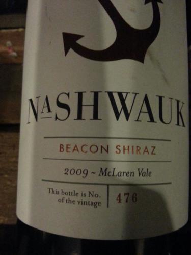 纳什沃克比肯设拉子干红Nashwauk Beacon Shiraz