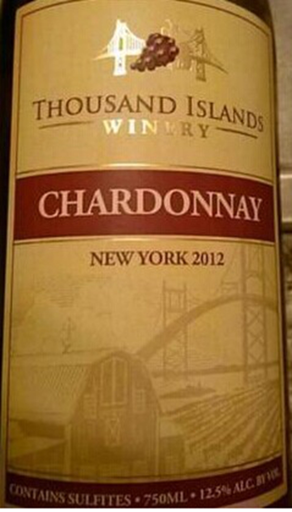 千岛霞多丽干白Thousand Islands Winery Chardonnay