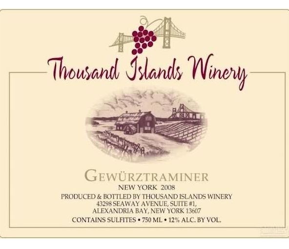 千岛琼瑶浆甜白Thousand Islands Winery Gewurztraminer