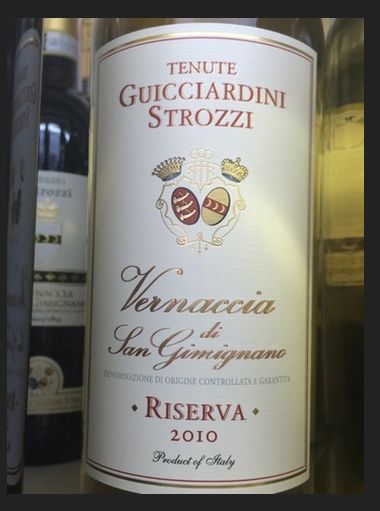 Guicciardini Strozzi Vernaccia di San Gimignano Riserva