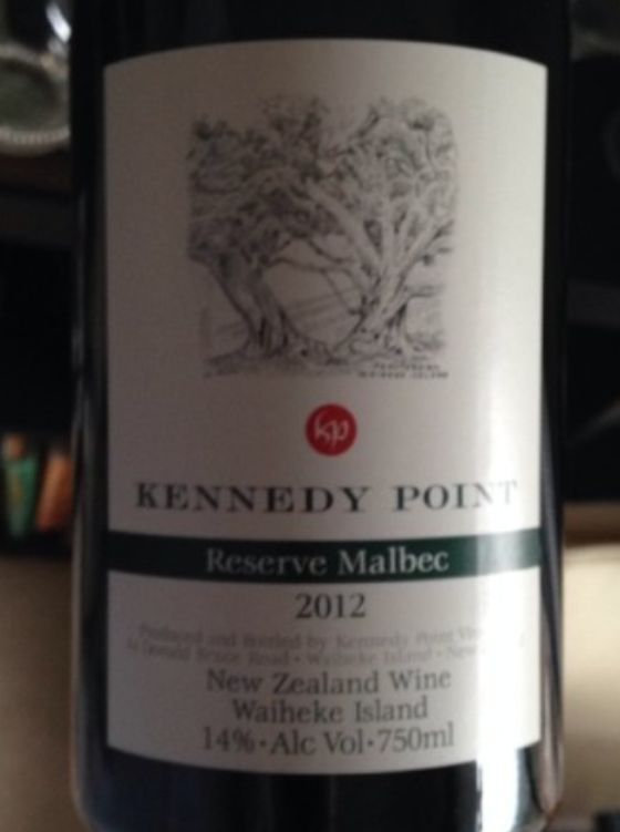 肯尼迪角珍藏马尔贝克干红Kennedy Point Reserve Malbec