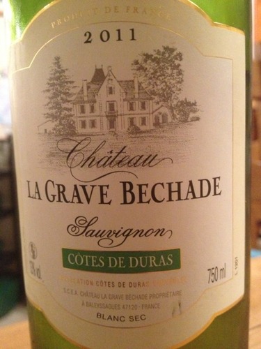 拉格拉夫长相思干白Chateau la Grave Bechade Sauvignon Blanc