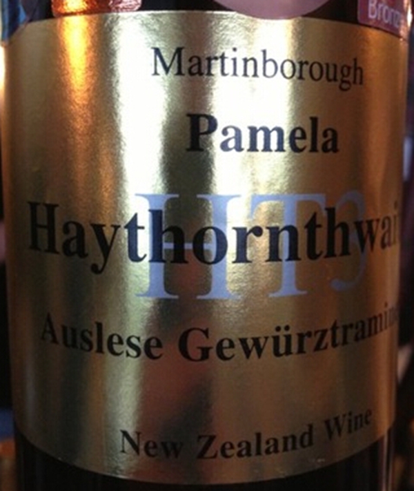 海顿维特精选琼瑶浆干白Haythornthwaite Auslese Gewurztraminer