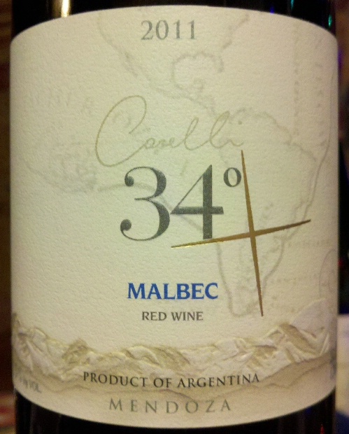 卡雷利34系列马尔贝克干红Bodega Carelli 34 Malbec