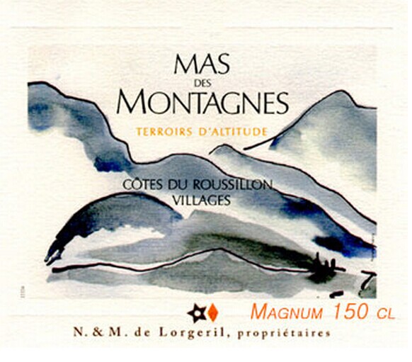 山地经典胡斯朗村长干红Mas des Montagnes Classique Cotes du Roussillon Villages