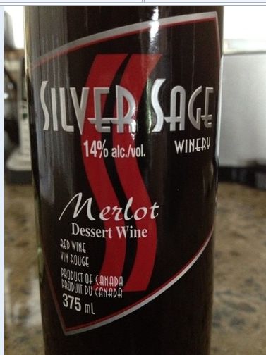 小麦花梅洛甜红Silver Sage Winery Merlot Dessert Wine