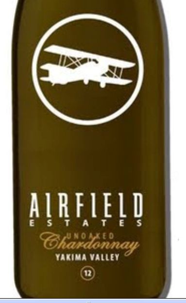 机场酒庄霞多丽干白（未经橡木桶陈酿）Airfield Estates Unoaked Chardonnay