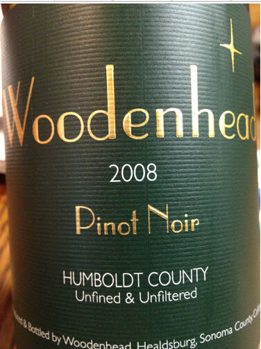 小糊涂洪堡县黑皮诺干红Woodenhead Humboldt County Pinot Noir