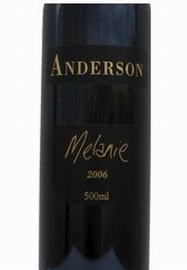 安德森美乐妮甜红Anderson Winery Melanie