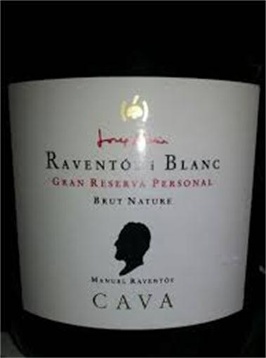 莱文多斯特级珍藏私人起泡酒Raventos I Blanc Gran Reserva Personal Brut Nature Cava