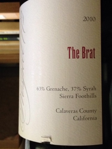 772愿景帅哥歌海娜西拉干红Prospect 772 The Brat Grenache Syrah