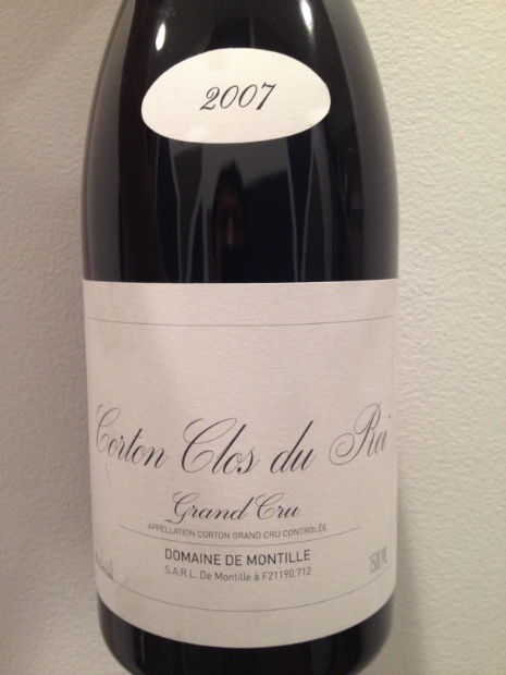 Domaine de Montille Corton Clos du Roi Grand Cru