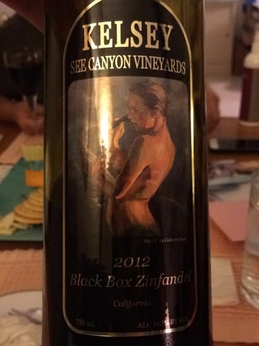 凯尔西黑匣子仙粉黛甜红Kelsey See Canyon Vineyards Black Box Zinfandel