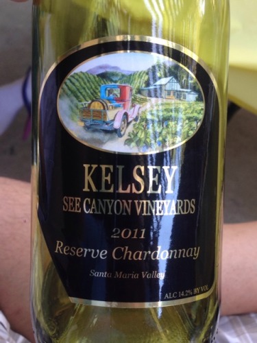 凯尔西珍藏霞多丽干白Kelsey See Canyon Vineyards Reserve Chardonnay