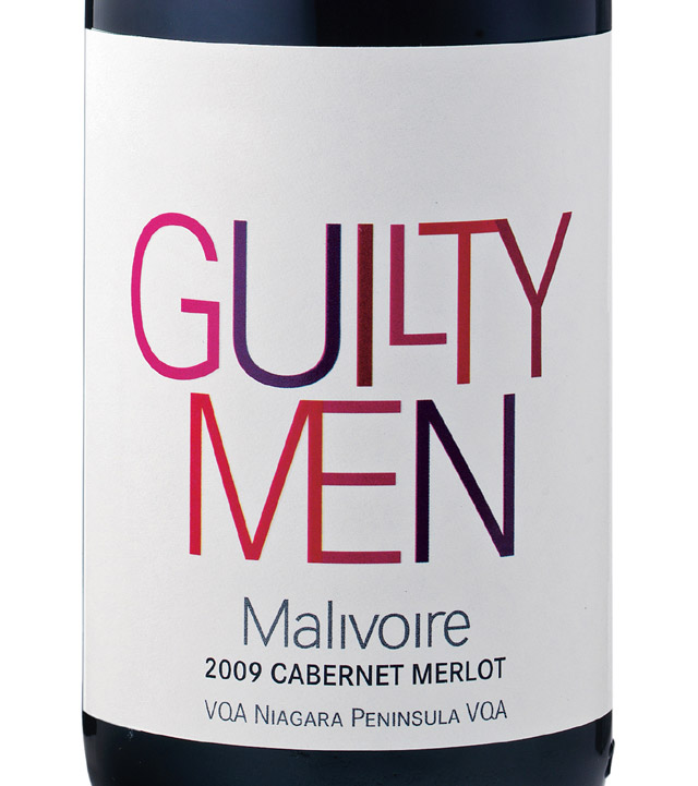 马利瓦尔“罪人”赤霞珠梅洛干红Malivoire Guilty Men Cabernet - Merlot