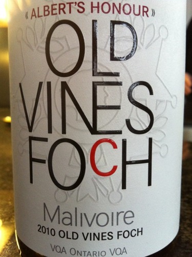 马利瓦尔老藤马雷夏尔福煦干红Malivoire Old Vines Foch