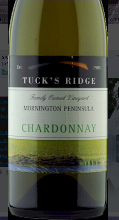 塔克山脊霞多丽干白Tuck's Ridge Chardonnay