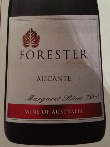 森木紫北塞干红Forester Estate Alicante Bouschet