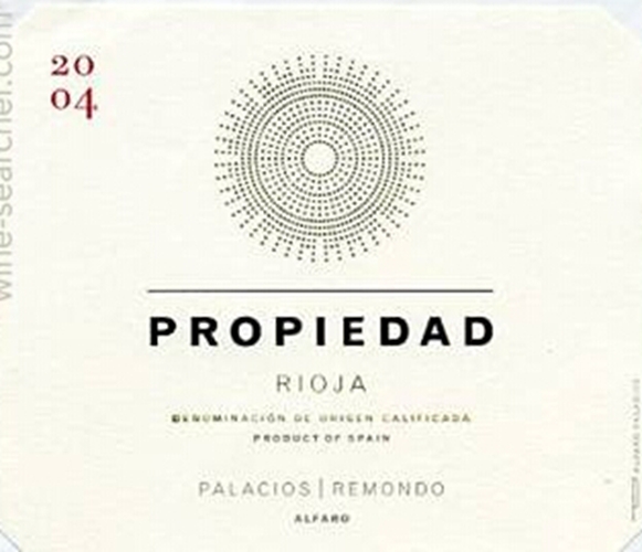 帕拉西奥斯埃伦西亚雷蒙多产权干红Bodegas Palacios Herencia Remondo Propiedad