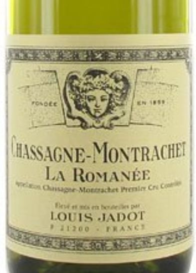 路易亚都罗曼尼园干白Louis Jadot Chassagne-Montrachet La Romanee