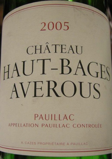 靓茨伯酒庄副牌干红Chateau Haut-Bages Averous