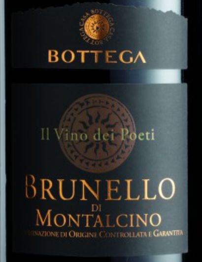 波特嘉诗人蒙塔希诺布鲁奈罗干红Distilleria Bottega Il Vino dei Poeti Brunello di Montalcino