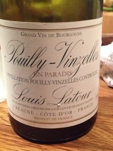 路易拉图普伊-云索天堂干白Louis Latour Pouilly-Vinzelles En Paradis