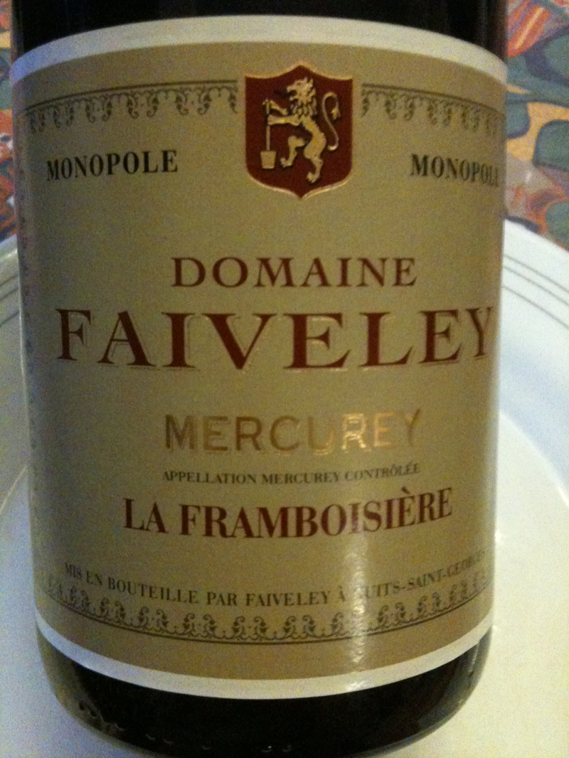 法维莱弗拉姆布瓦斯干红（梅尔居雷村）Domaine Faiveley La Framboisiere