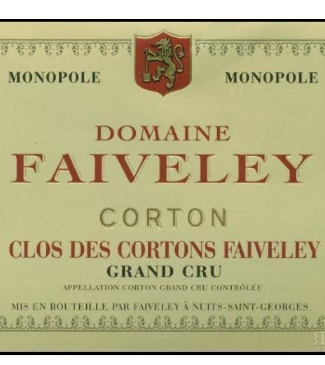 法维莱科尔登园干红Domaine Faiveley Clos des Cortons Faiveley