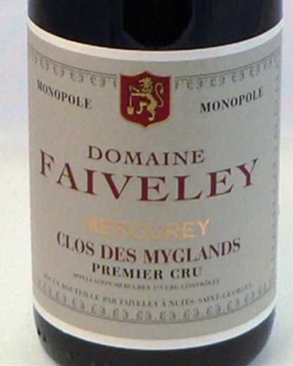 法维莱米格兰园干红Domaine Faiveley Clos des Myglands