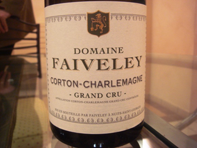 法维莱科尔登-查理曼园干白Domaine Faiveley Corton-Charlemagne