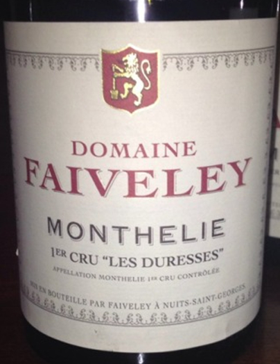 法维莱迪雷斯园干红Domaine Faiveley Les Duresses