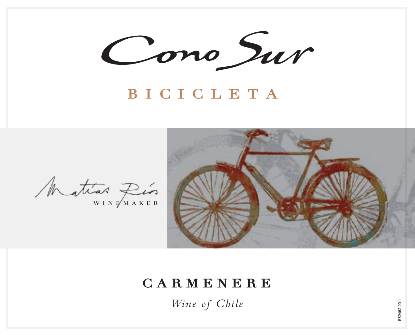 柯诺苏自行车佳美娜干红Cono Sur Bicicleta Carmenere