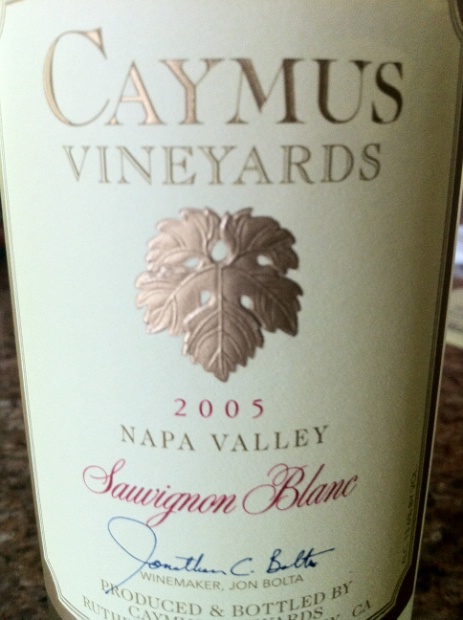 佳慕长相思干白Caymus Vineyards Sauvignon Blanc