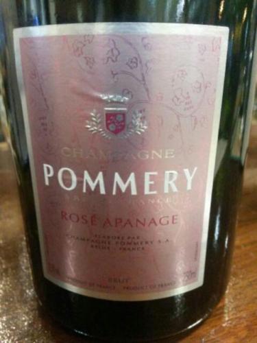 伯瑞阿帕娜桃红香槟Champagne Pommery Apanage Brut Rose