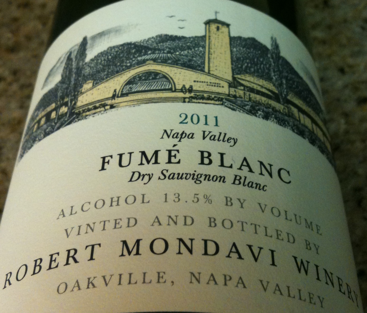 蒙大维白富美干白Robert Mondavi Winery Fume Blanc