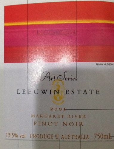 露纹艺术黑皮诺干红Leeuwin Estate Art Series Pinot Noir