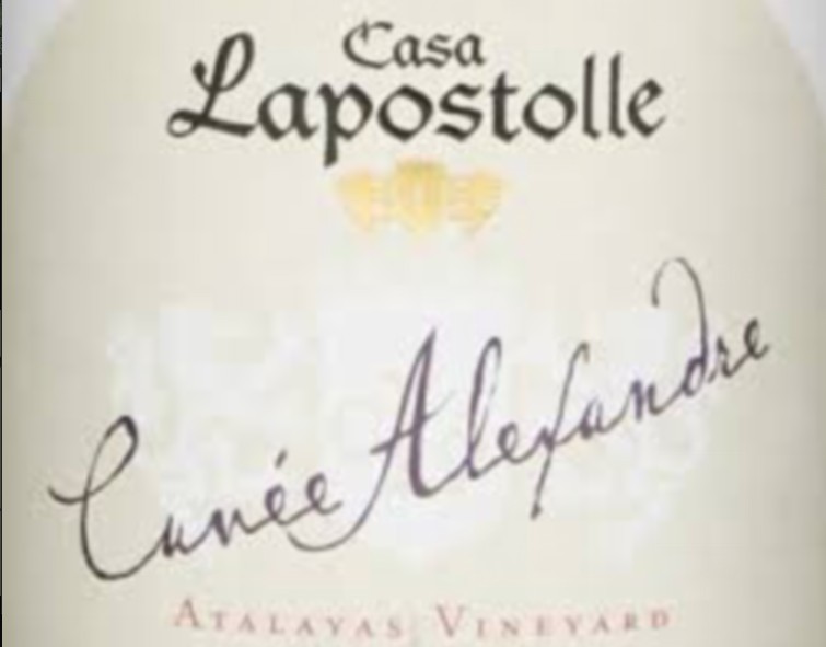 拉博丝特亚历山大霞多丽干白Casa Lapostolle Cuvee Alexandre Chardonnay