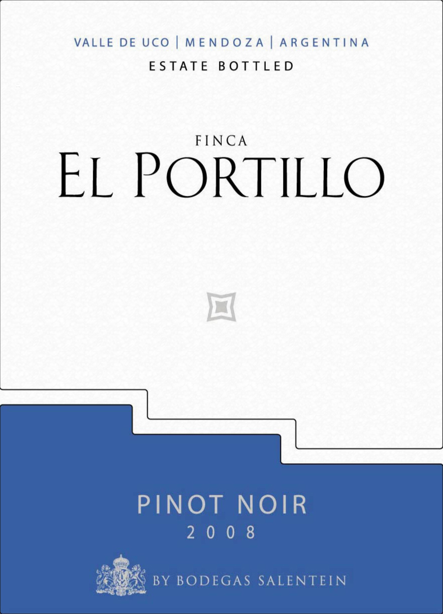 萨兰亭波蒂罗园黑皮诺干红Salentein Finca El Portillo Pinot Noir